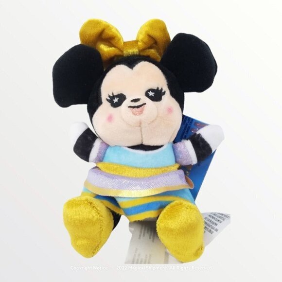 Disney Parks - Mickey & Minnie Mouse Wishables - WDW 50th Anniversary – Micro 5” - Picture 2 of 3